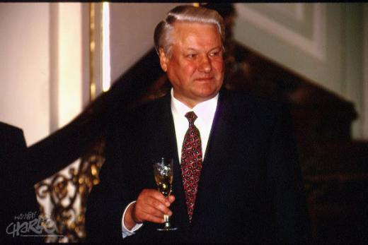 Борис Ельцин прославился и своим чувством юмора. (Фотография: Corbis/Scanpix)